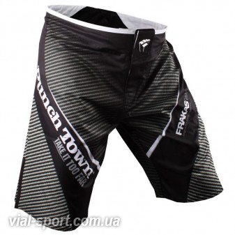 Шорти ММА PunchTown Frakas eX Carbon Shorts Black
